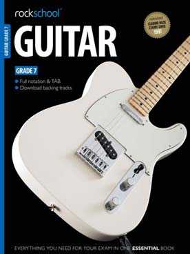 Illustration de ROCKSCHOOL GUITAR 2012-2018 - Guitar grade 7