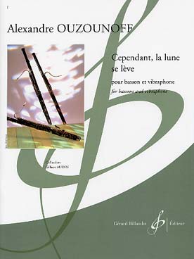 Illustration de Cependant, la lune se lève pour basson et vibraphone