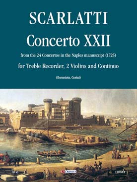 Illustration de Concerto XXII pour flûte, 2 violons et basse continue