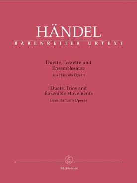Illustration haendel duos, trios & ensembles d'operas