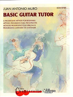 Illustration de Basic guitar tutor : méthode pour débutants en duo avec le professeur + CD d'écoute