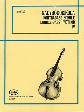 Illustration de Double-bass method (anglais/allemand) - Vol. 4