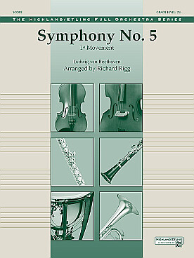 Illustration de Symphonie N° 5 (tr. Rigg) - 1er Mouvement