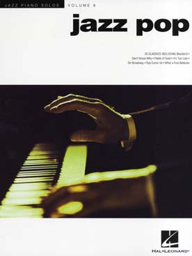 Illustration de JAZZ PIANO SOLOS - Vol. 8 : Jazz pop