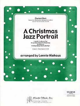 Illustration de A CHRISTMAS JAZZ PORTRAIT (tr. Niehaus)