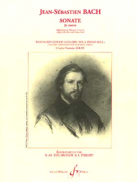 Illustration de Sonate BWV 1031 N° 2 en mi b M - éd. Billaudot, rév. Alkan