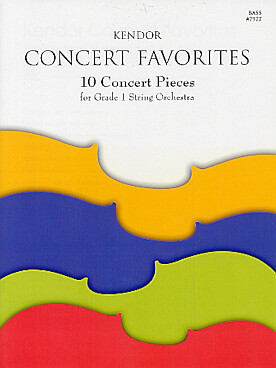 Illustration de KENDOR CONCERT FAVORITES - Contrebasse