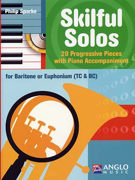 Illustration de Skilful solos avec CD : 20 pièces progressives (Vol. 2 des Solos)