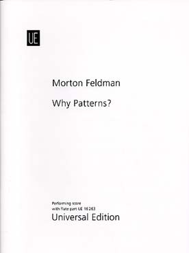Illustration de Why patterns ? pour flute, percussion et piano - Conducteur et parties