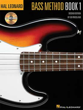 Illustration de Hal leonard bass method avec accès audio (2nde édition) - Vol. 1