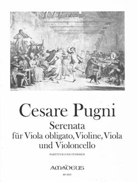 Illustration de Serenata (viola obligato, violine, viola und violoncello)