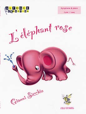 Illustration de L'Éléphant rose pour xylophone et piano