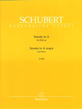 Illustration de Sonate D 959 en la M