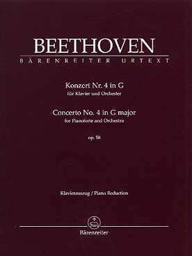 Illustration beethoven concerto n° 4 op. 58 sol maj