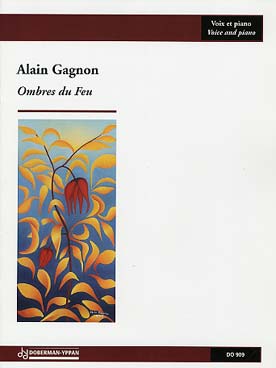 Illustration de Ombres du feu pour voix et piano