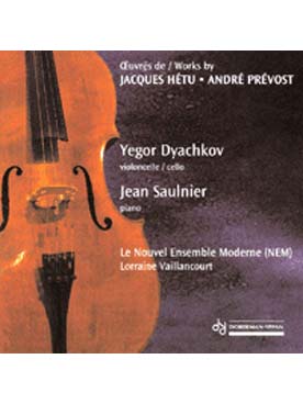 Illustration de Œuvres pour violoncelle et piano, interprétées par Yegor Dyachkov et Jean Saulnier