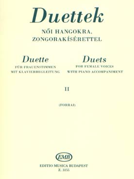 Illustration de Duos pour voix de femmes - Vol. 2 : Rossini, Mendelssohn, Liszt..