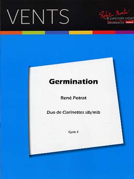 Illustration de Germination, duo de clarinettes sib ou mib