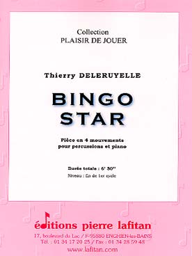 Illustration de Bingo star pour percussions et piano