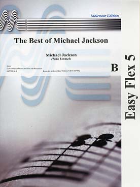 Illustration de The Best of Mickael Jackson pour harmonie avec 5 parties flexibles