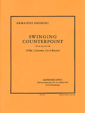 Illustration de Swinging counterpoint pour flûte, clarinette, cor et basson