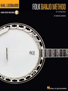 Illustration folk banjo method