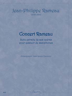 Illustration de Concert Rameau : suite extraite de ses opéras (tr. Couturier)