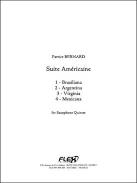 Illustration de Suite Americaine pour quintette de saxophones