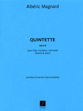 Illustration de Quintette op. 8 pour flûte, hautbois, clarinette, basson et piano