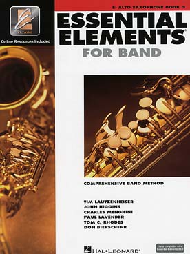 Illustration de ESSENTIAL ELEMENTS 2000 : méthode complète pour l'orchestre à l'école et l'orchestre d'harmonie (en anglais) - Vol. 2 saxophone alto