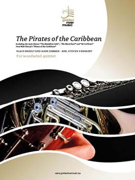 Illustration de Pirates des Caraïbes pour flûte, hautbois, clarinette, cor et basson