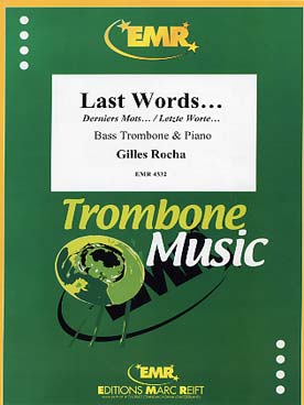 Illustration de Last words ... pour trombone basse et piano