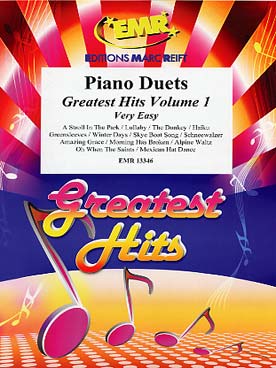Illustration de Piano duets greatest hits - Vol. 1 : very easy