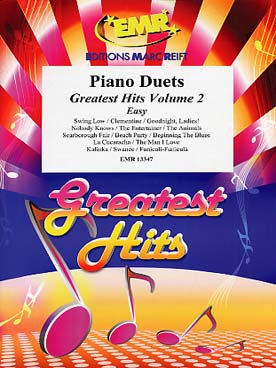 Illustration de Piano duets greatest hits - Vol. 2 : easy