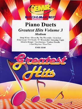 Illustration de Piano duets greatest hits - Vol. 3 : medium