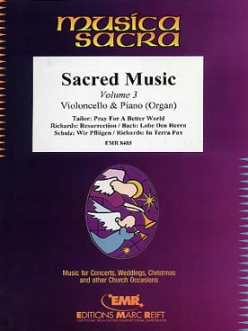 Illustration sacred music vol. 3 violoncelle