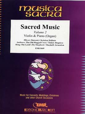 Illustration sacred music vol. 2 violon