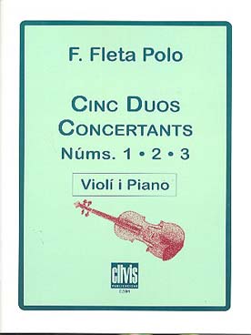 Illustration fleta polo cinc duos concertants vol. 1