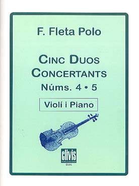Illustration de Cinc duos concertants - Vol. 2 : N° 4 et 5