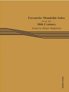 Illustration de FAVOURITE MANDOLIN SOLOS FROM THE 18TH CENTURY