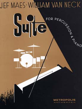 Illustration de Suite for percussion et piano