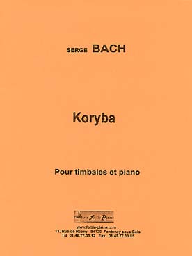 Illustration de Koryba pour timbales et piano