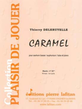 Illustration de Caramel pour saxhorn basse, euphonium ou tuba et piano