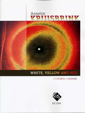Illustration de White, yellow and red