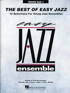 Illustration de THE BEST OF EASY JAZZ - Vol. 1 : saxo ténor 1