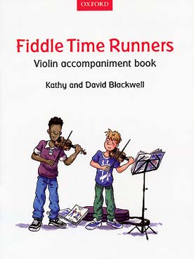 Illustration de Fiddle time, recueils - Acc. violon Vol. 1 runners (sans CD) accompagnement par un 2 me violon