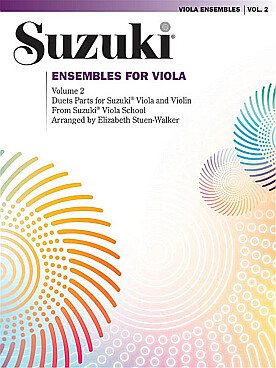 Illustration de SUZUKI Ensembles for viola - Vol. 2