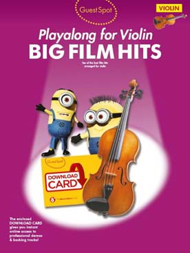 Illustration guest spot big film hits violin