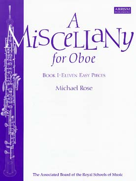 Illustration de A Miscellany for oboe - Vol. 1 : 11 pièces faciles