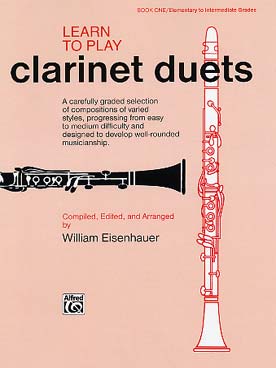 Illustration de Learn to play clarinet duets - Vol. 1